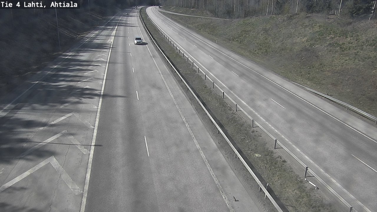 Weather Camera Image Väg 4 Lahti,, Lahti, Päijät-Häme