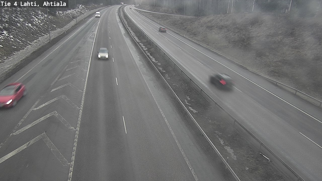 Weather Camera Image Road 4 Lahti, Ahtiala, Lahti, Päijät-Häme