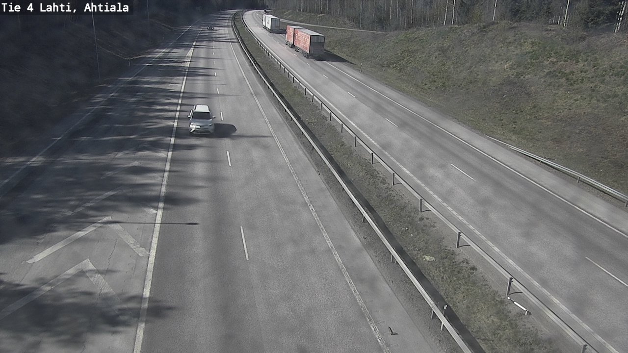 Weather Camera Image Väg 4 Lahti,, Lahti, Päijät-Häme