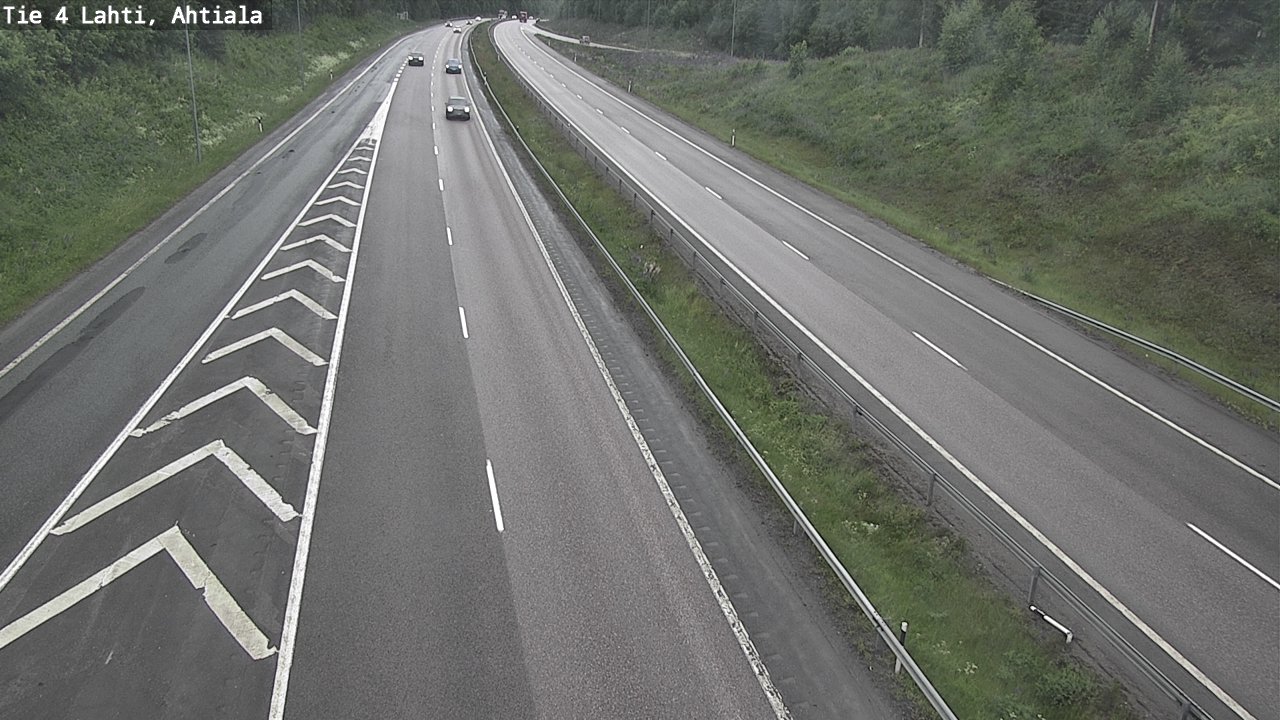 Weather Camera Image Väg 4 Lahti,, Lahti, Päijät-Häme