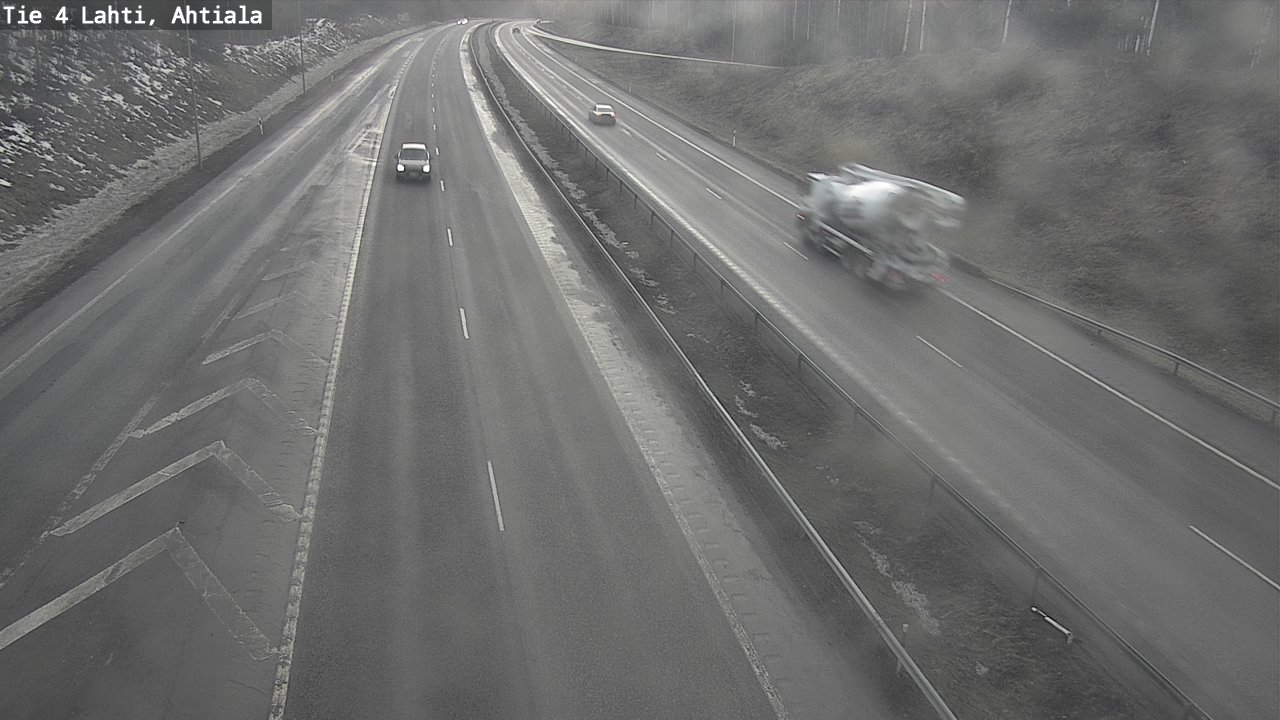 Weather Camera Image Road 4 Lahti, Ahtiala, Lahti, Päijät-Häme