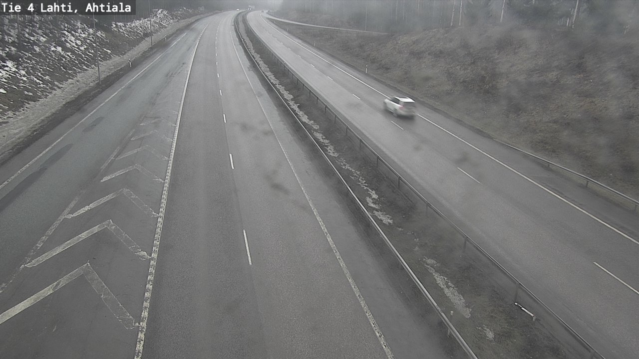 Weather Camera Image Väg 4 Lahti,, Lahti, Päijät-Häme