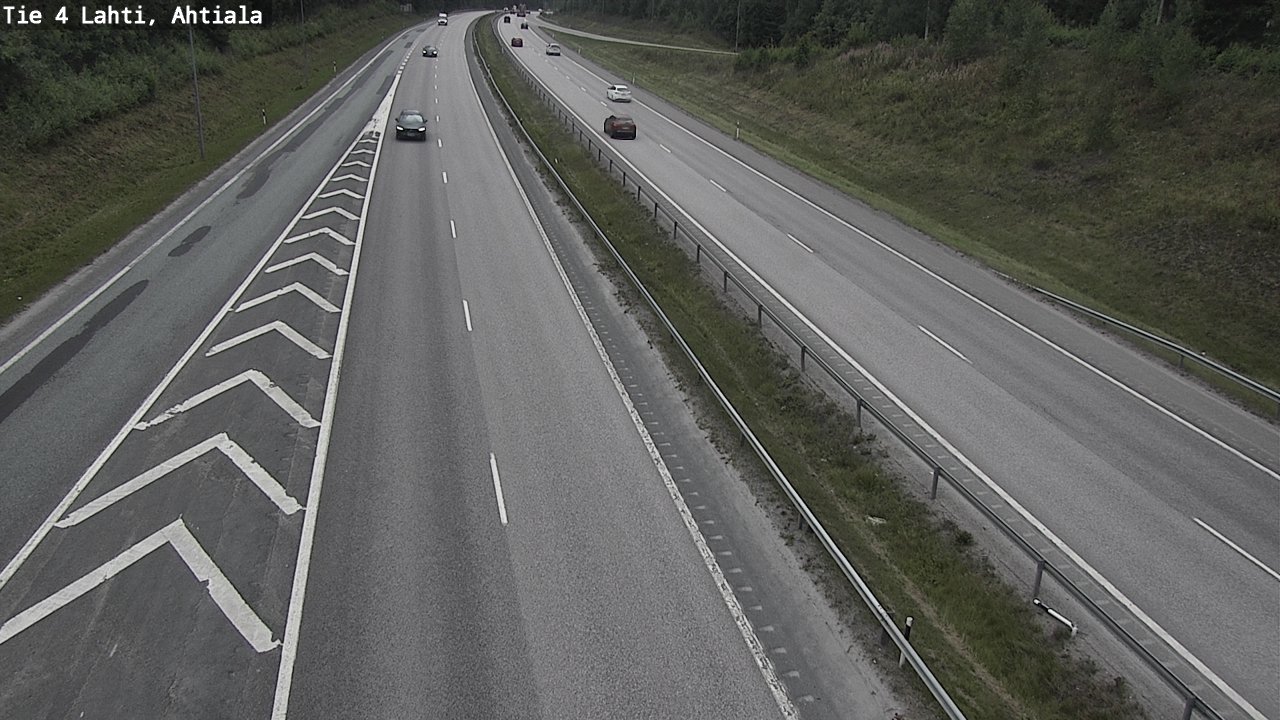 Weather Camera Image Väg 4 Lahti,, Lahti, Päijät-Häme