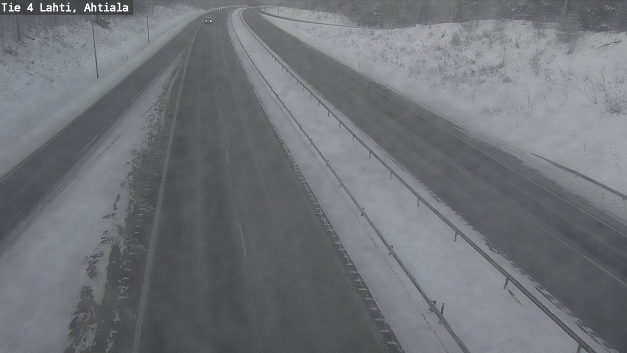 Weather Camera Image Väg 4 Lahti,, Lahti, Päijät-Häme