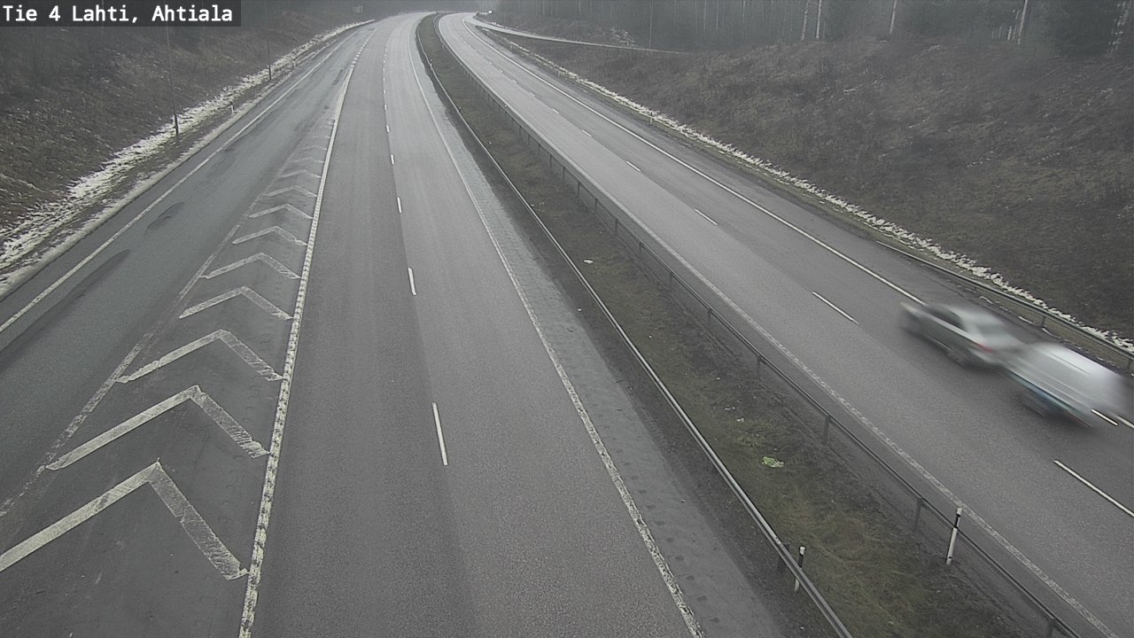 Weather Camera Image Väg 4 Lahti,, Lahti, Päijät-Häme