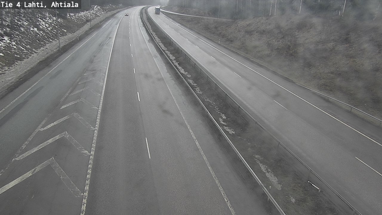 Weather Camera Image Väg 4 Lahti,, Lahti, Päijät-Häme