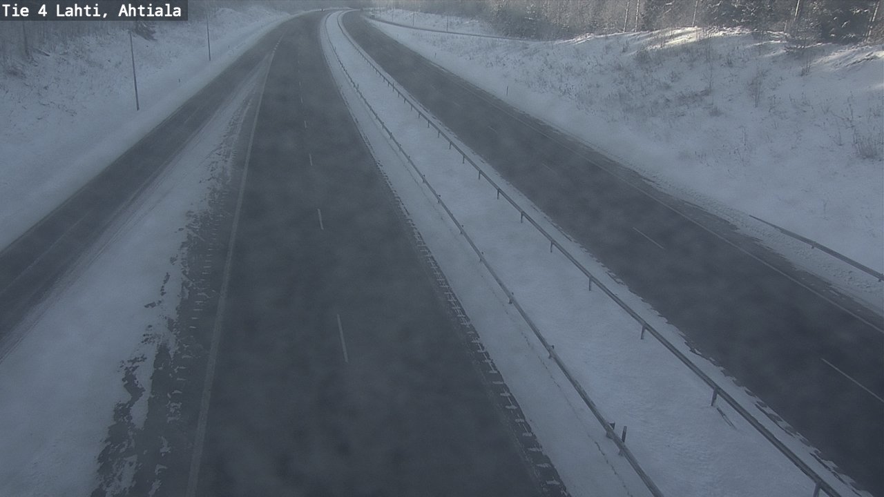 Weather Camera Image Väg 4 Lahti,, Lahti, Päijät-Häme