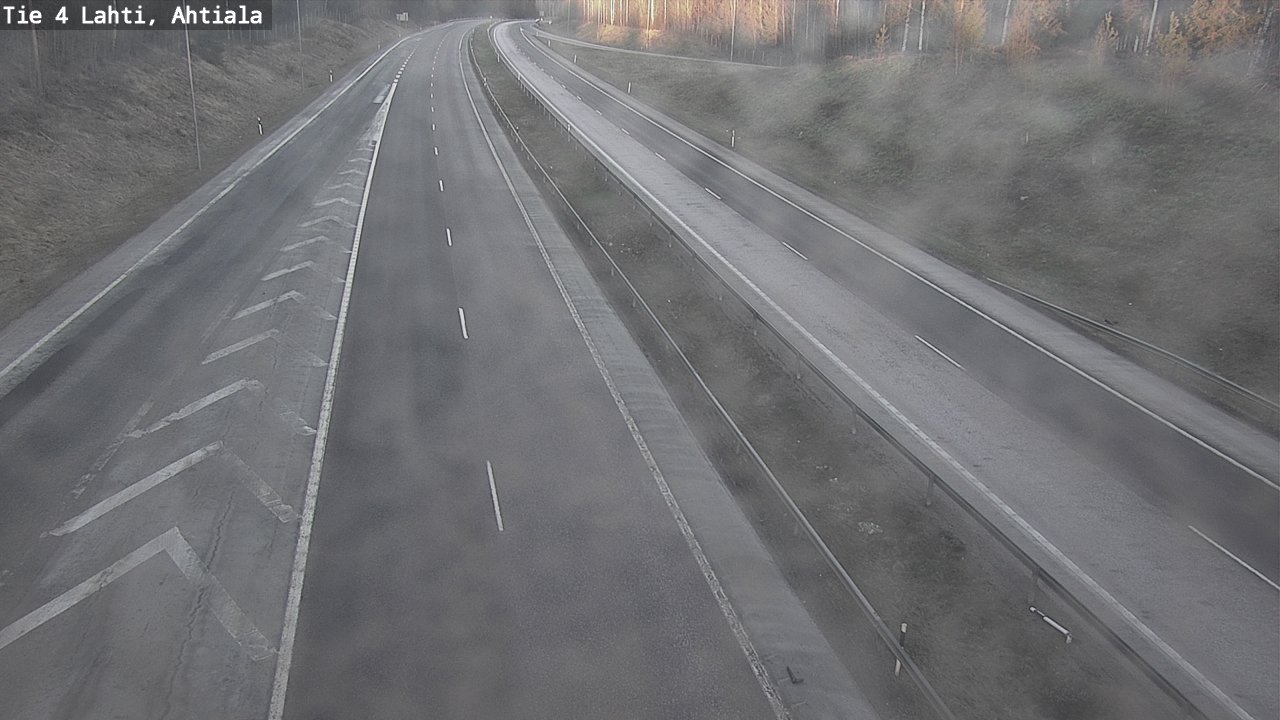 Weather Camera Image Väg 4 Lahti,, Lahti, Päijät-Häme