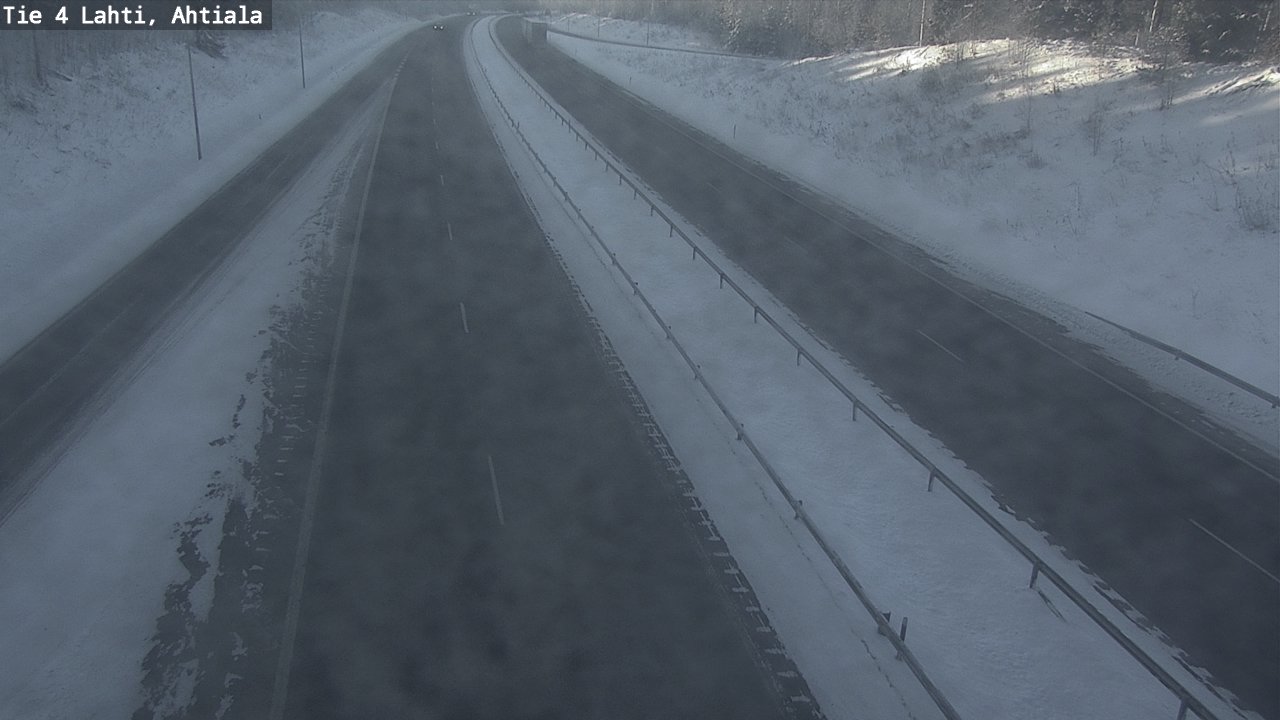 Weather Camera Image Väg 4 Lahti,, Lahti, Päijät-Häme