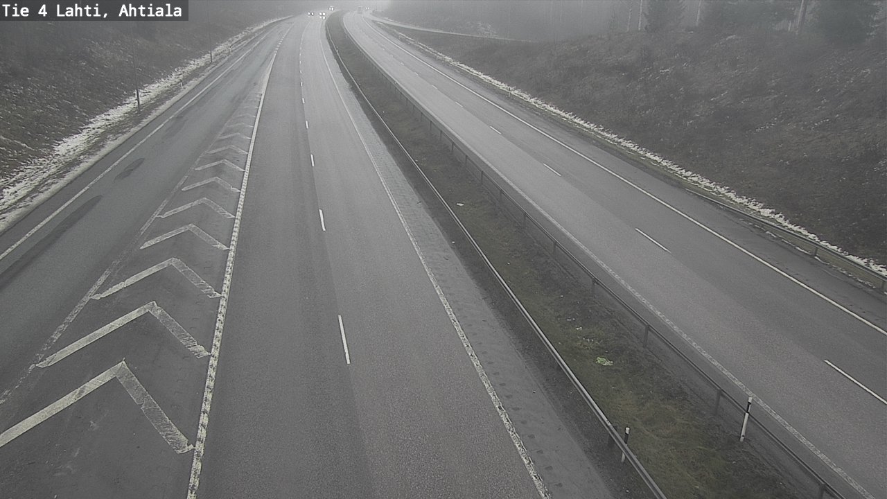 Weather Camera Image Väg 4 Lahti,, Lahti, Päijät-Häme