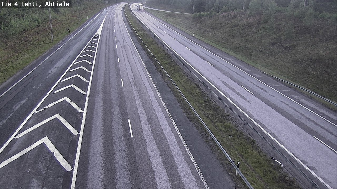 Weather Camera Image Väg 4 Lahti,, Lahti, Päijät-Häme
