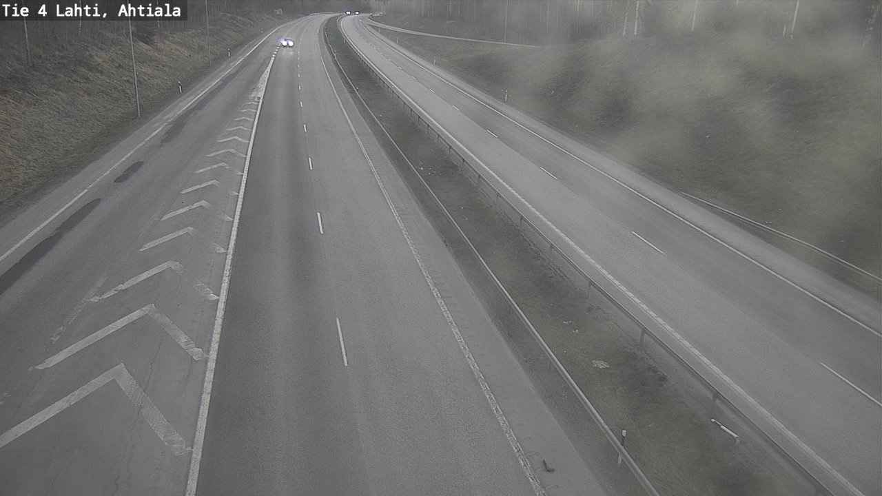 Weather Camera Image Väg 4 Lahti,, Lahti, Päijät-Häme