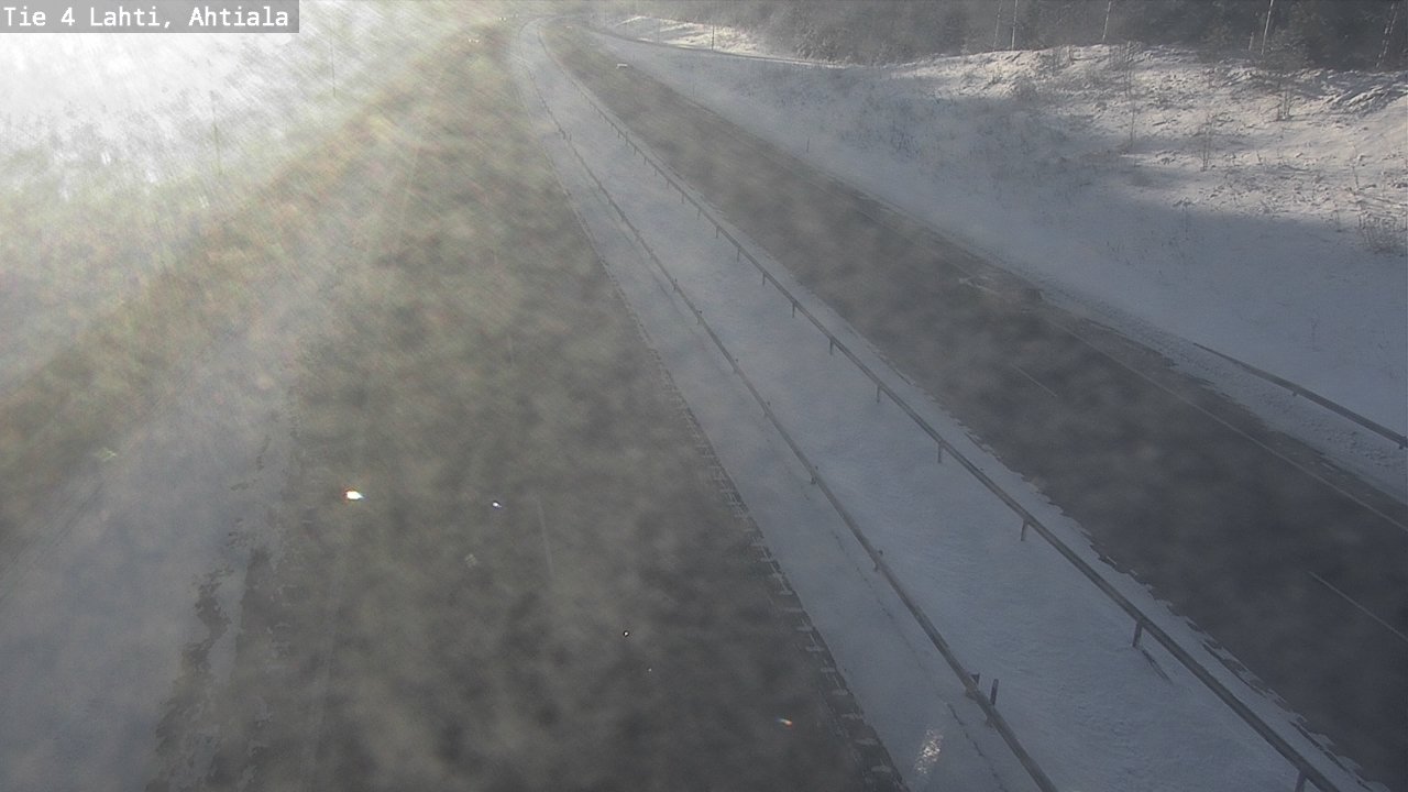 Weather Camera Image Väg 4 Lahti,, Lahti, Päijät-Häme