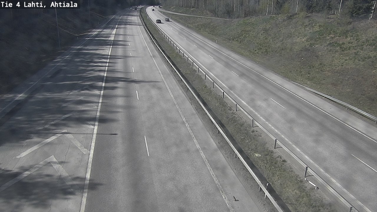 Weather Camera Image Road 4 Lahti, Ahtiala, Lahti, Päijät-Häme