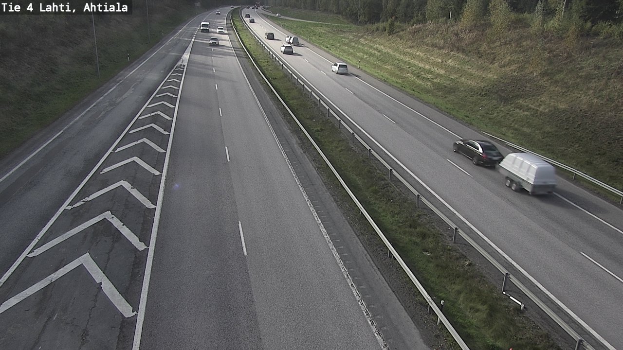 Weather Camera Image Road 4 Lahti, Ahtiala, Lahti, Päijät-Häme