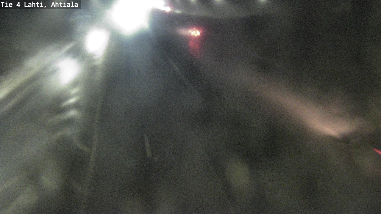 Weather Camera Image Väg 4 Lahti,, Lahti, Päijät-Häme
