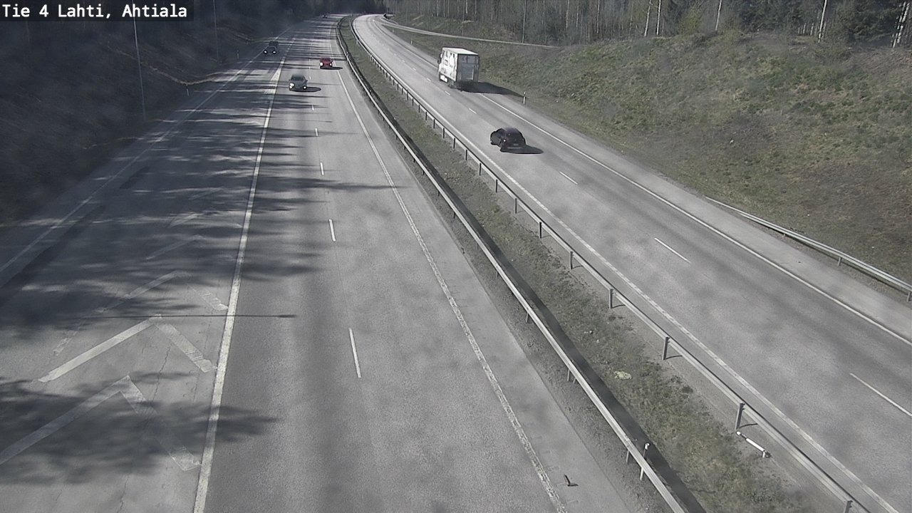 Weather Camera Image Road 4 Lahti, Ahtiala, Lahti, Päijät-Häme