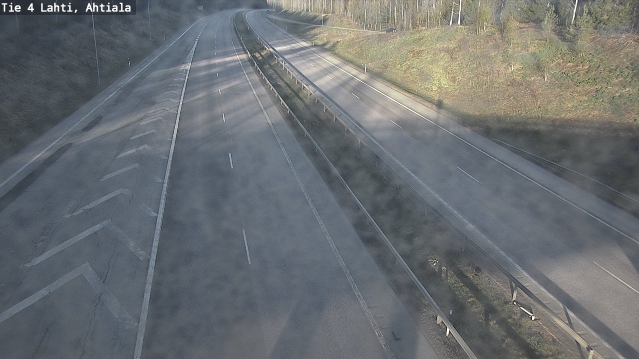 Weather Camera Image Road 4 Lahti, Ahtiala, Lahti, Päijät-Häme