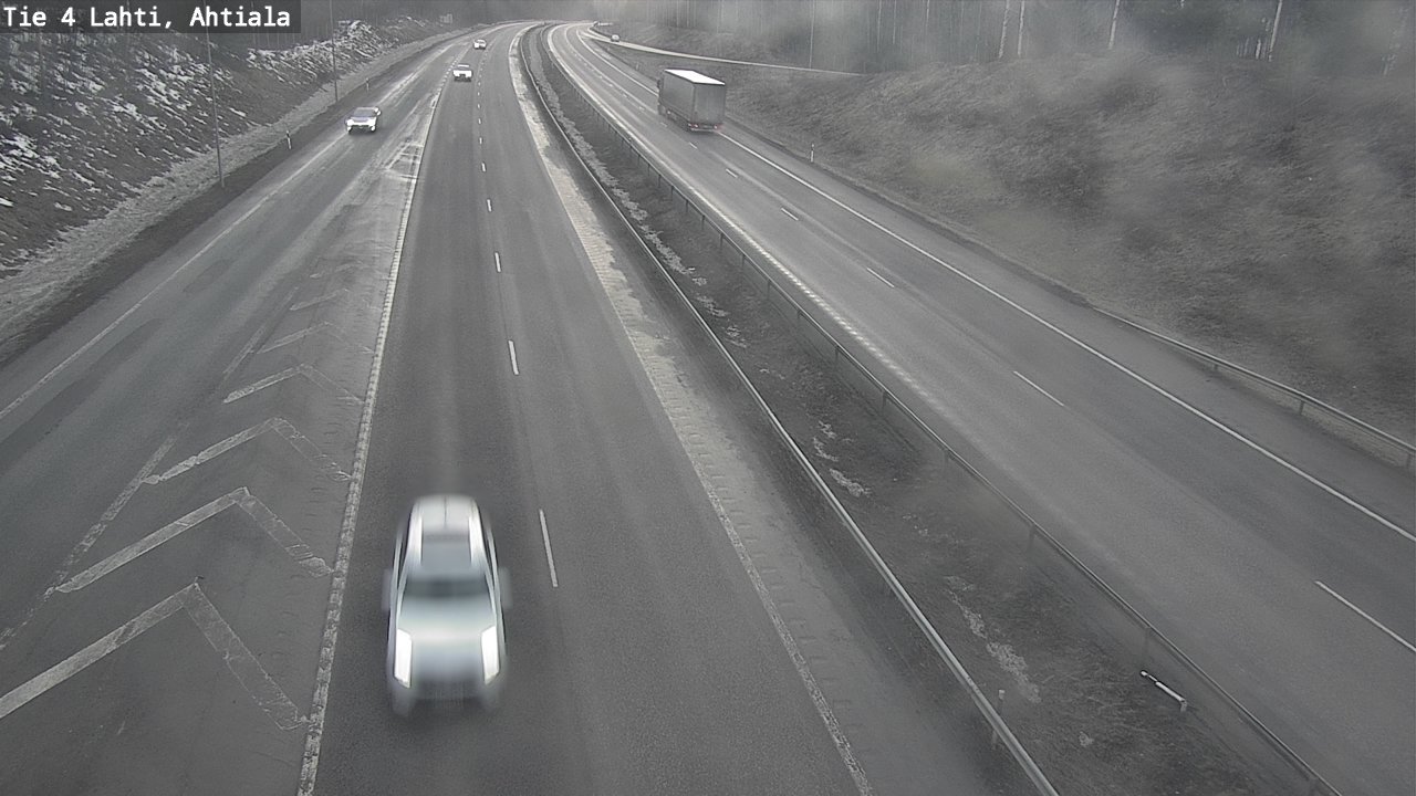 Weather Camera Image Road 4 Lahti, Ahtiala, Lahti, Päijät-Häme