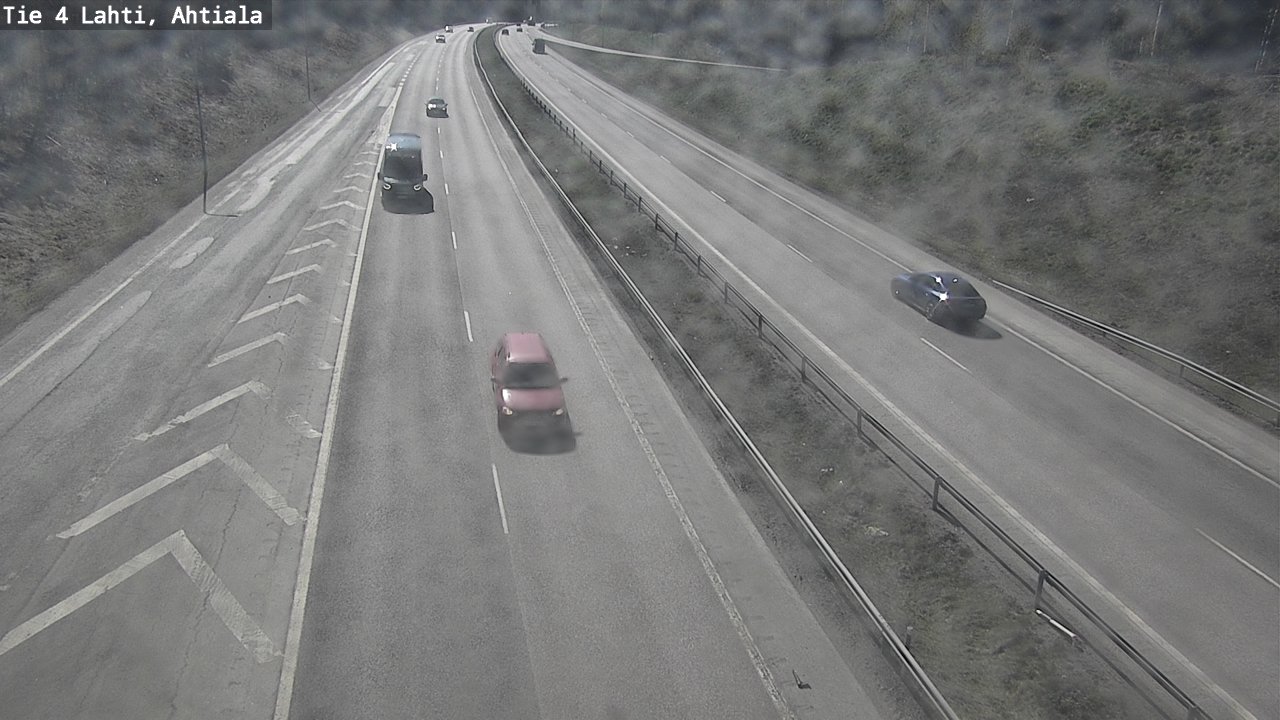 Weather Camera Image Väg 4 Lahti,, Lahti, Päijät-Häme