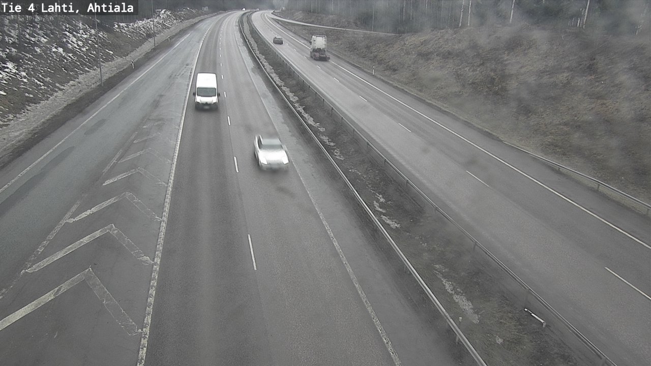 Weather Camera Image Väg 4 Lahti,, Lahti, Päijät-Häme