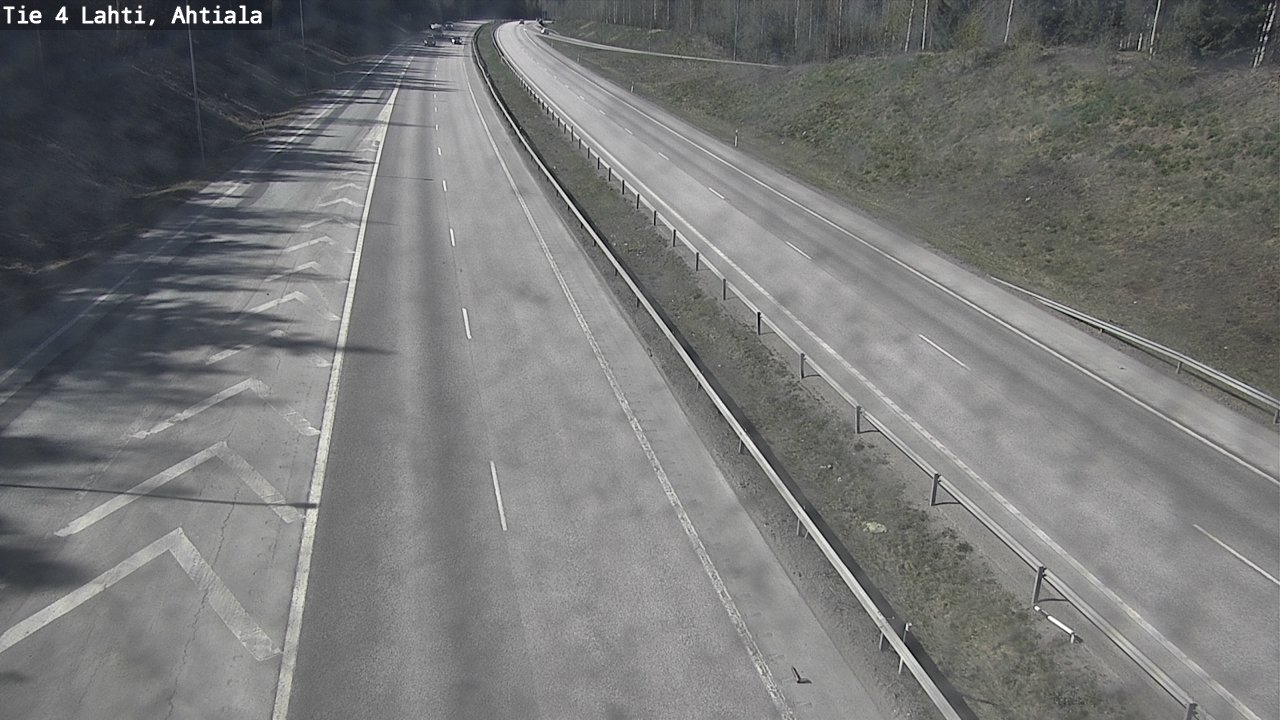 Weather Camera Image Road 4 Lahti, Ahtiala, Lahti, Päijät-Häme