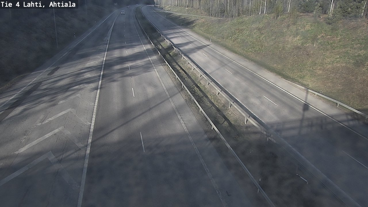 Weather Camera Image Road 4 Lahti, Ahtiala, Lahti, Päijät-Häme