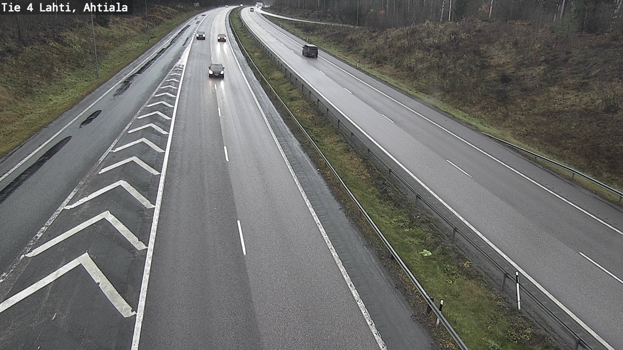 Weather Camera Image Väg 4 Lahti,, Lahti, Päijät-Häme