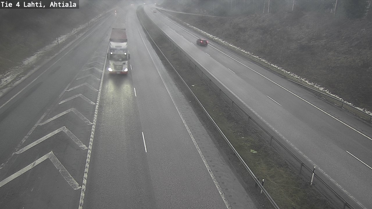 Weather Camera Image Väg 4 Lahti,, Lahti, Päijät-Häme