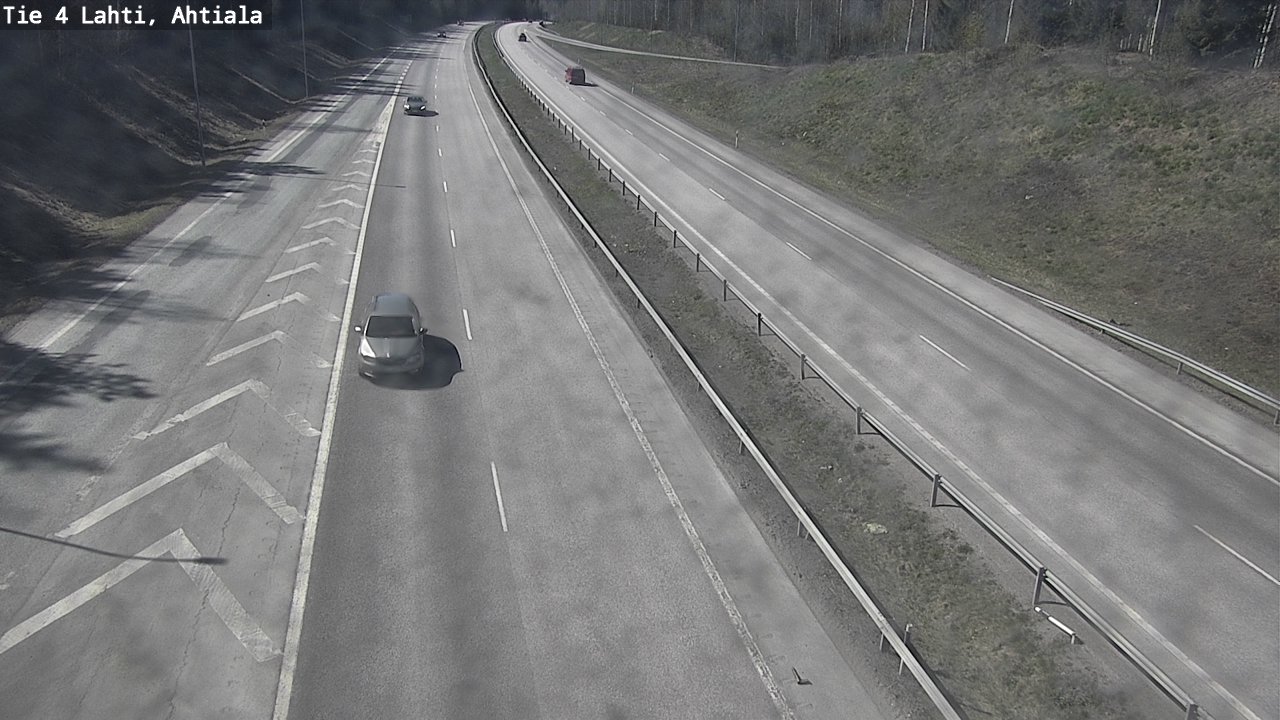 Weather Camera Image Väg 4 Lahti,, Lahti, Päijät-Häme