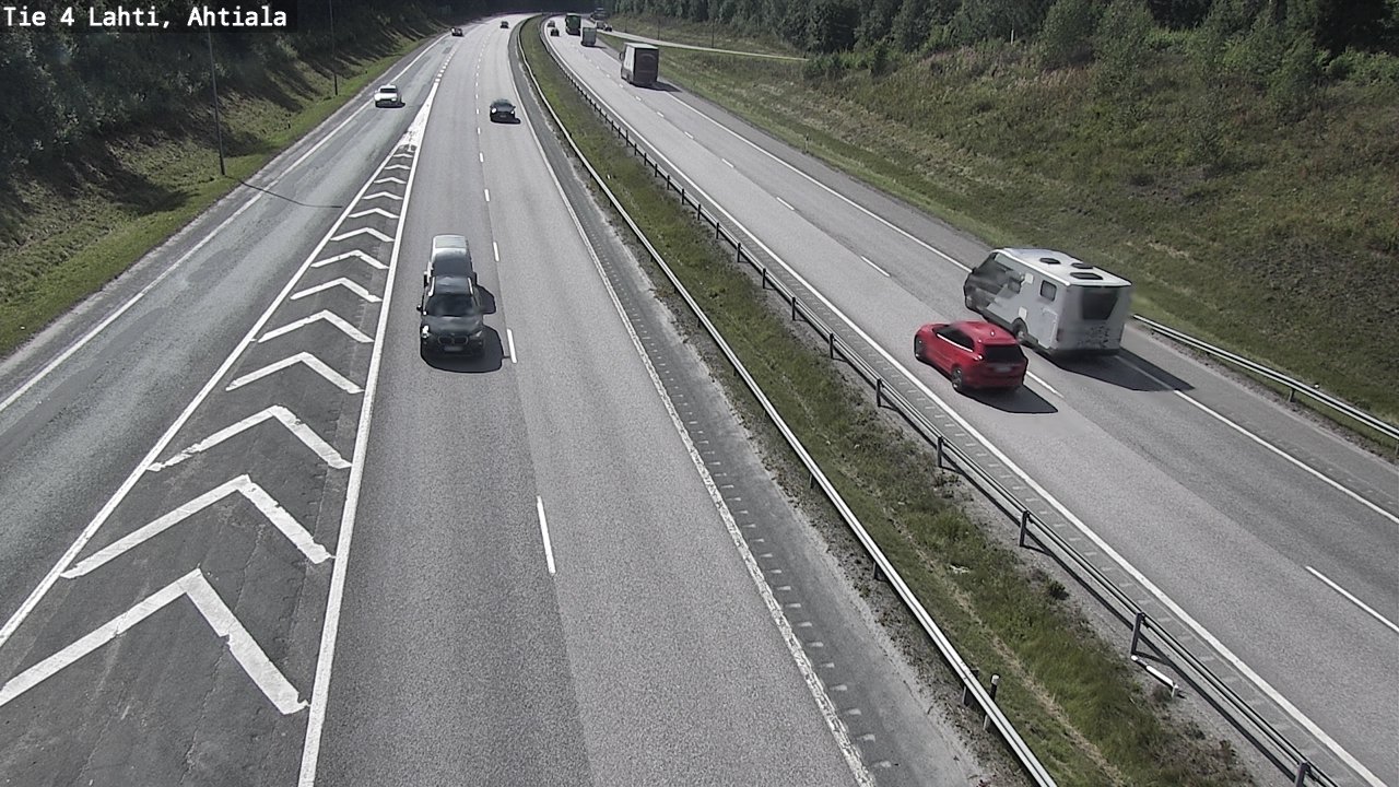 Weather Camera Image Väg 4 Lahti,, Lahti, Päijät-Häme