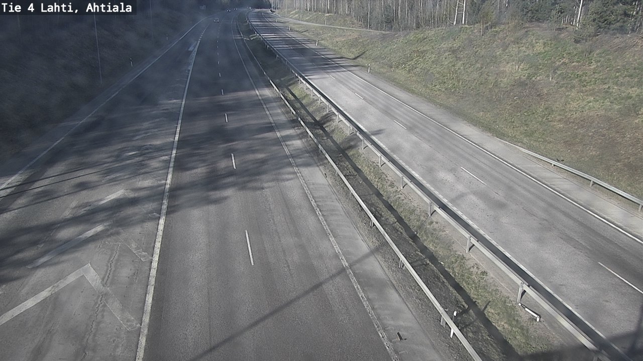 Weather Camera Image Väg 4 Lahti,, Lahti, Päijät-Häme