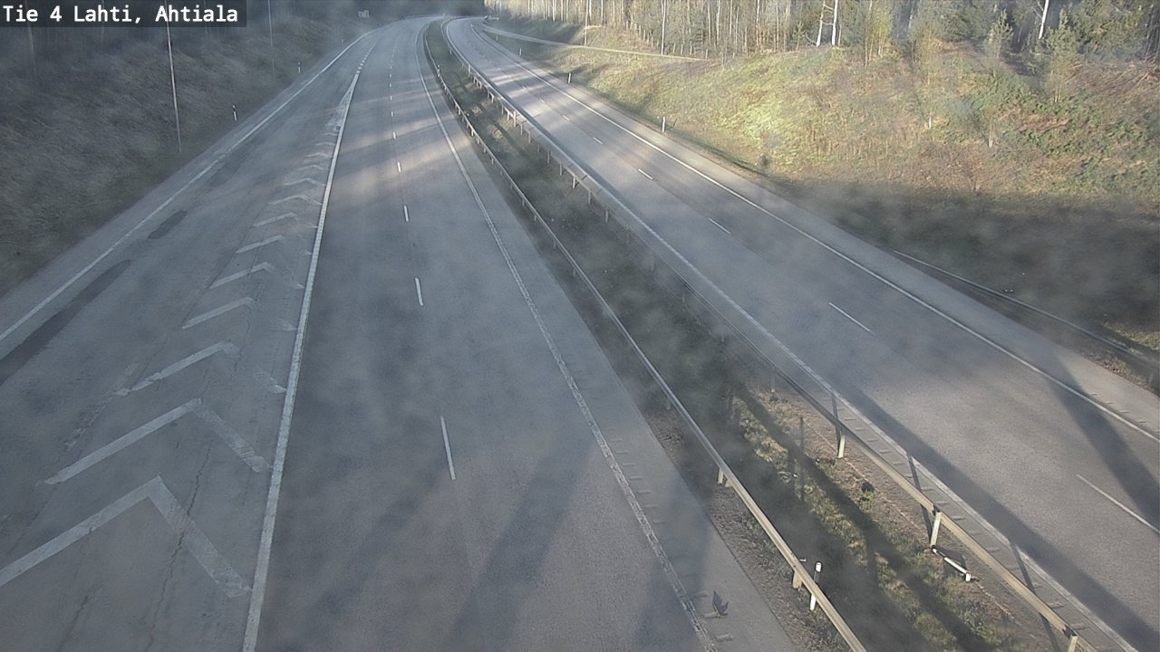 Weather Camera Image Road 4 Lahti, Ahtiala, Lahti, Päijät-Häme