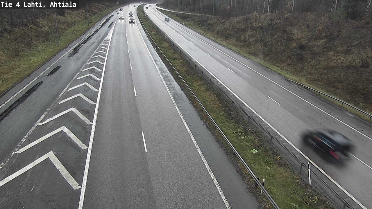 Weather Camera Image Väg 4 Lahti,, Lahti, Päijät-Häme