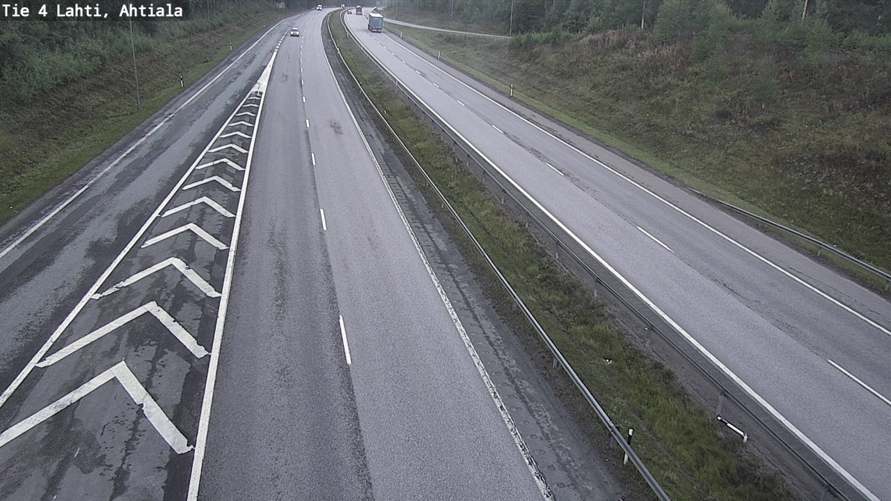 Weather Camera Image Väg 4 Lahti,, Lahti, Päijät-Häme