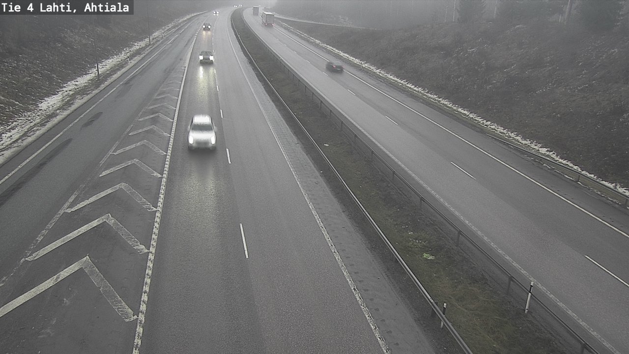 Weather Camera Image Väg 4 Lahti,, Lahti, Päijät-Häme