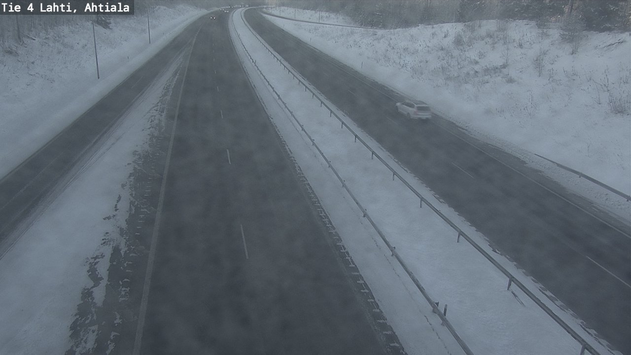 Weather Camera Image Väg 4 Lahti,, Lahti, Päijät-Häme