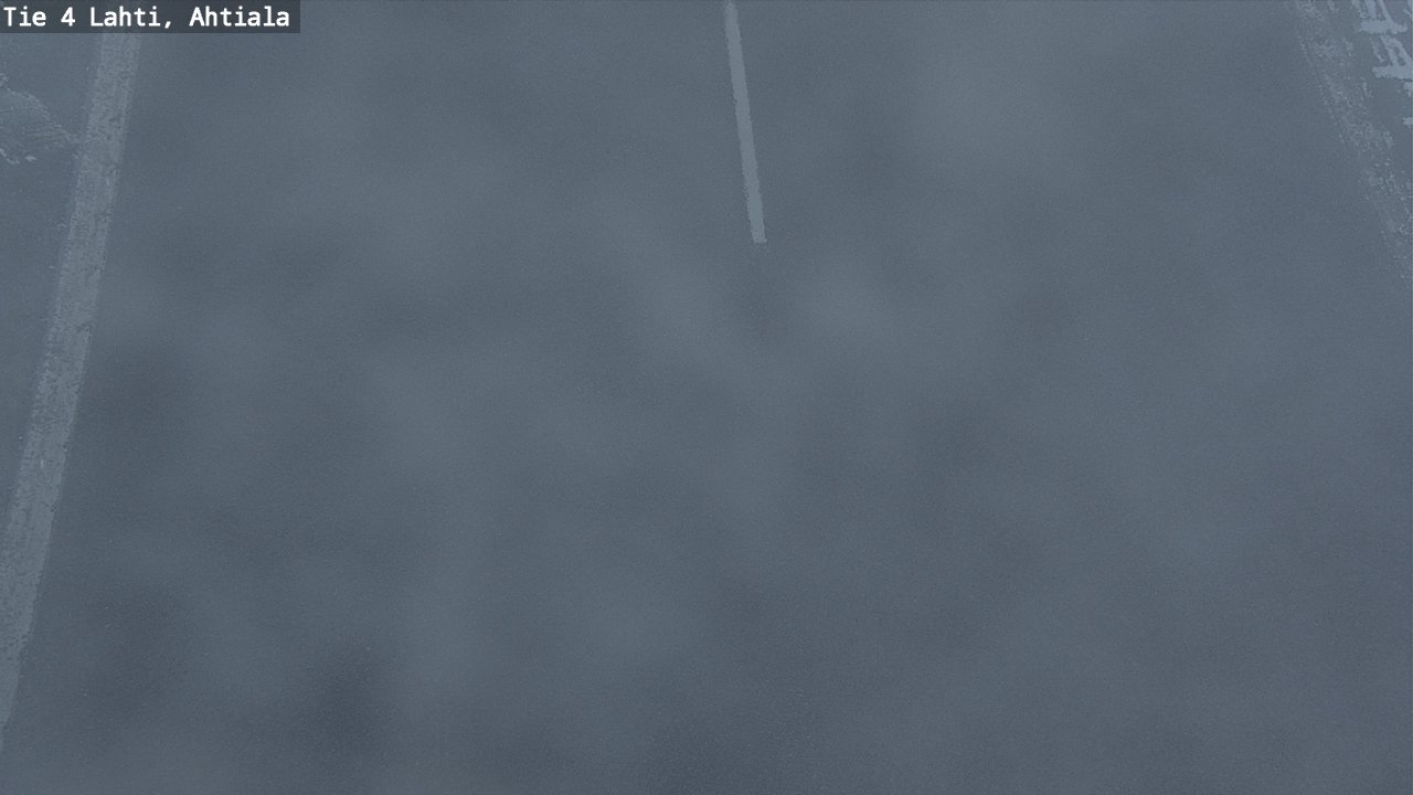 Weather Camera Image Road 4 Lahti, Ahtiala, Lahti, Päijät-Häme
