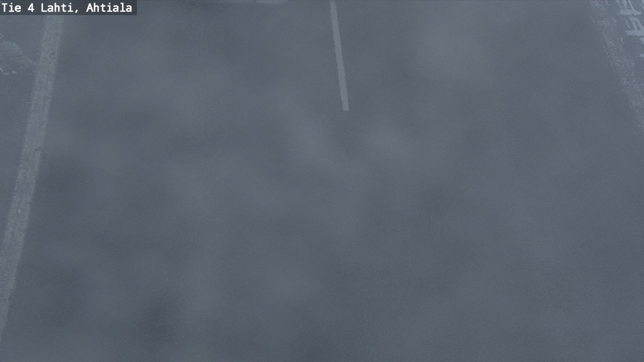 Weather Camera Image Road 4 Lahti, Ahtiala, Lahti, Päijät-Häme