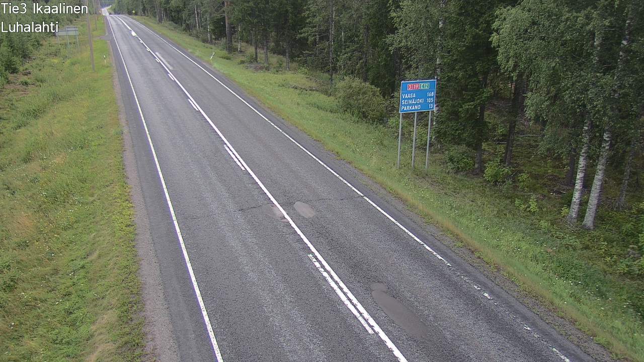 Weather Camera Image Road 3 Ikaalinen, Luhalahti, Ikaalinen, Pirkanmaa