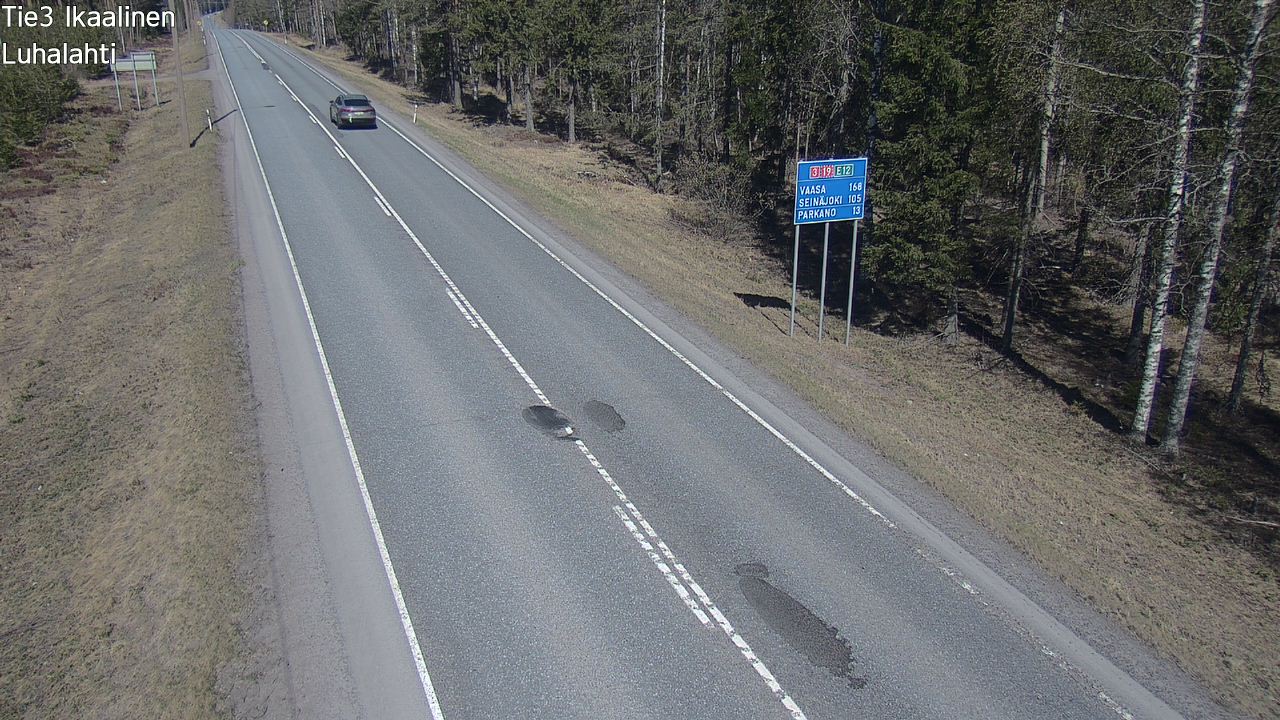 Kelikamerat Kuva Tie 3 Ikaalinen, Luhalahti, Ikaalinen, Pirkanmaa