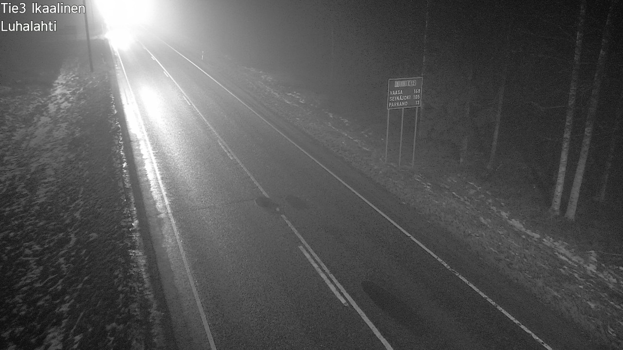 Weather Camera Image Road 3 Ikaalinen, Luhalahti, Ikaalinen, Pirkanmaa