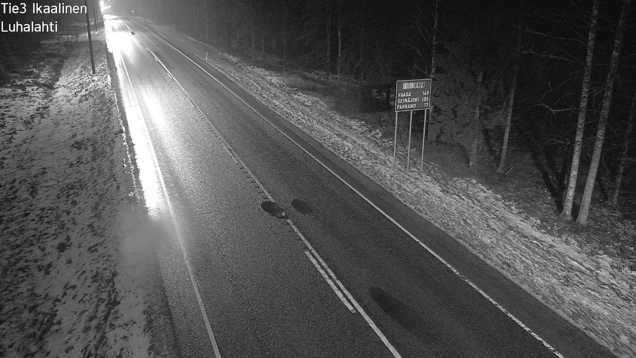 Weather Camera Image Väg 3 Ikaalinen, Luhalahti, Ikaalinen, Pirkanmaa