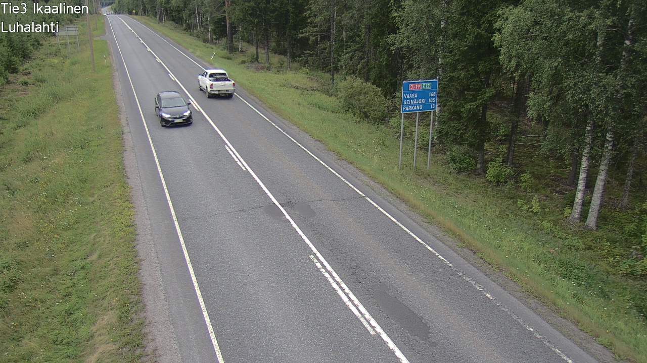 Weather Camera Image Road 3 Ikaalinen, Luhalahti, Ikaalinen, Pirkanmaa