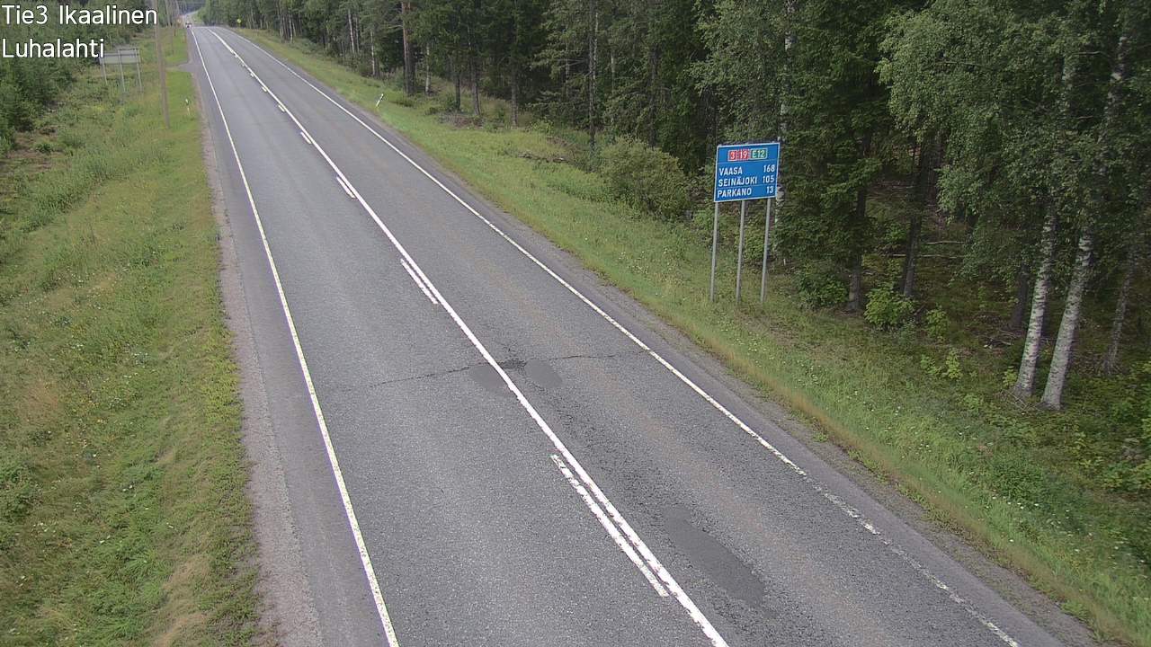 Weather Camera Image Road 3 Ikaalinen, Luhalahti, Ikaalinen, Pirkanmaa