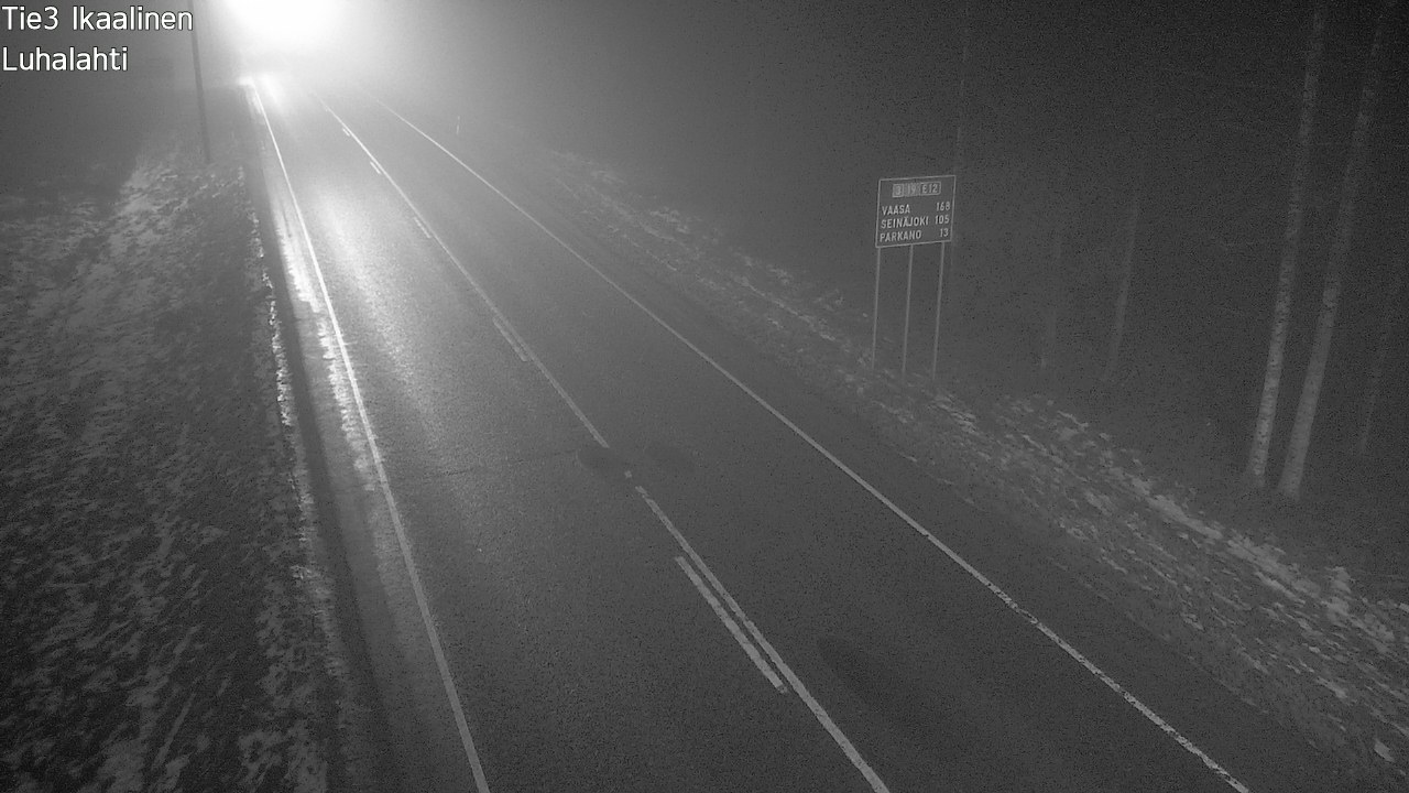 Weather Camera Image Road 3 Ikaalinen, Luhalahti, Ikaalinen, Pirkanmaa