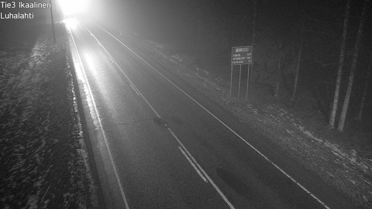 Weather Camera Image Road 3 Ikaalinen, Luhalahti, Ikaalinen, Pirkanmaa