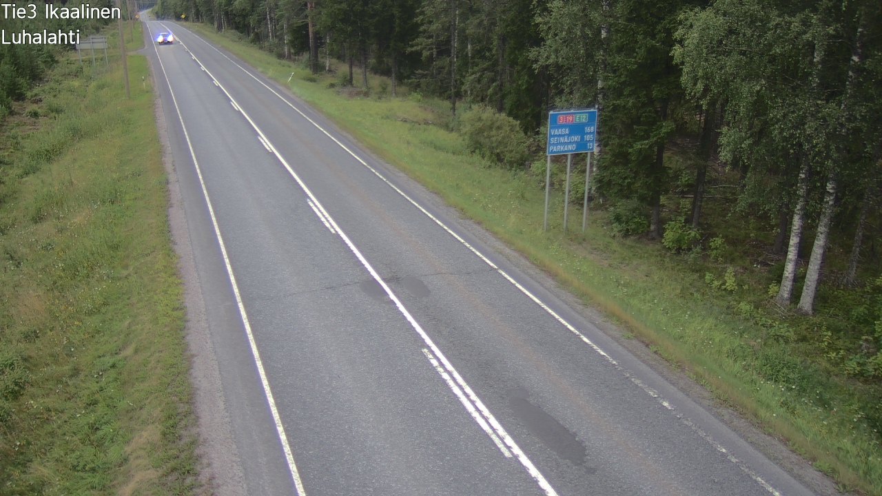 Weather Camera Image Road 3 Ikaalinen, Luhalahti, Ikaalinen, Pirkanmaa