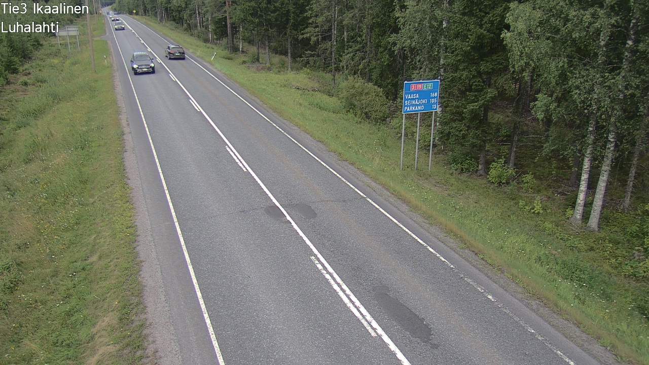 Kelikamerat Kuva Tie 3 Ikaalinen, Luhalahti, Ikaalinen, Pirkanmaa