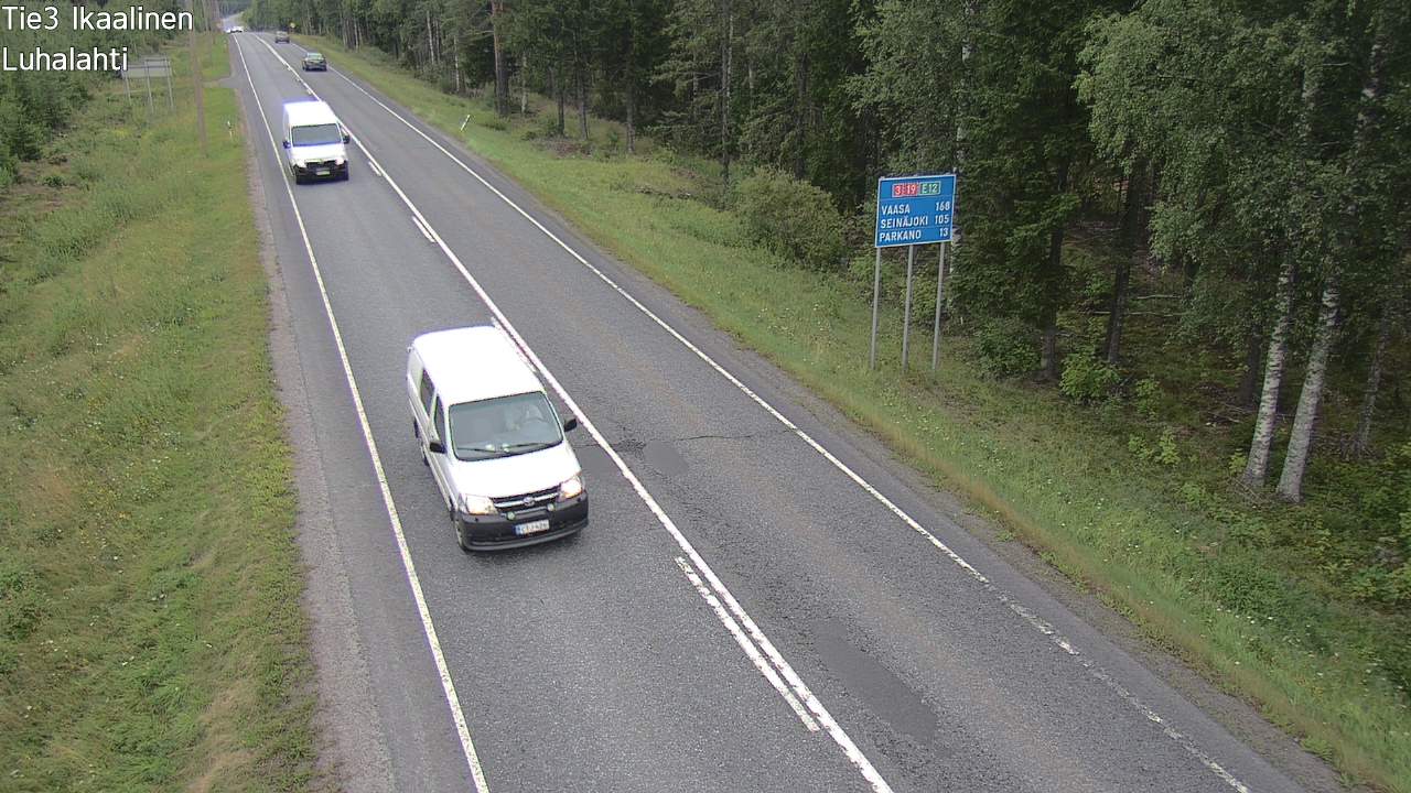 Weather Camera Image Road 3 Ikaalinen, Luhalahti, Ikaalinen, Pirkanmaa